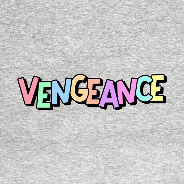 Vengeance cute pastel font alt funny by Captain-Jackson